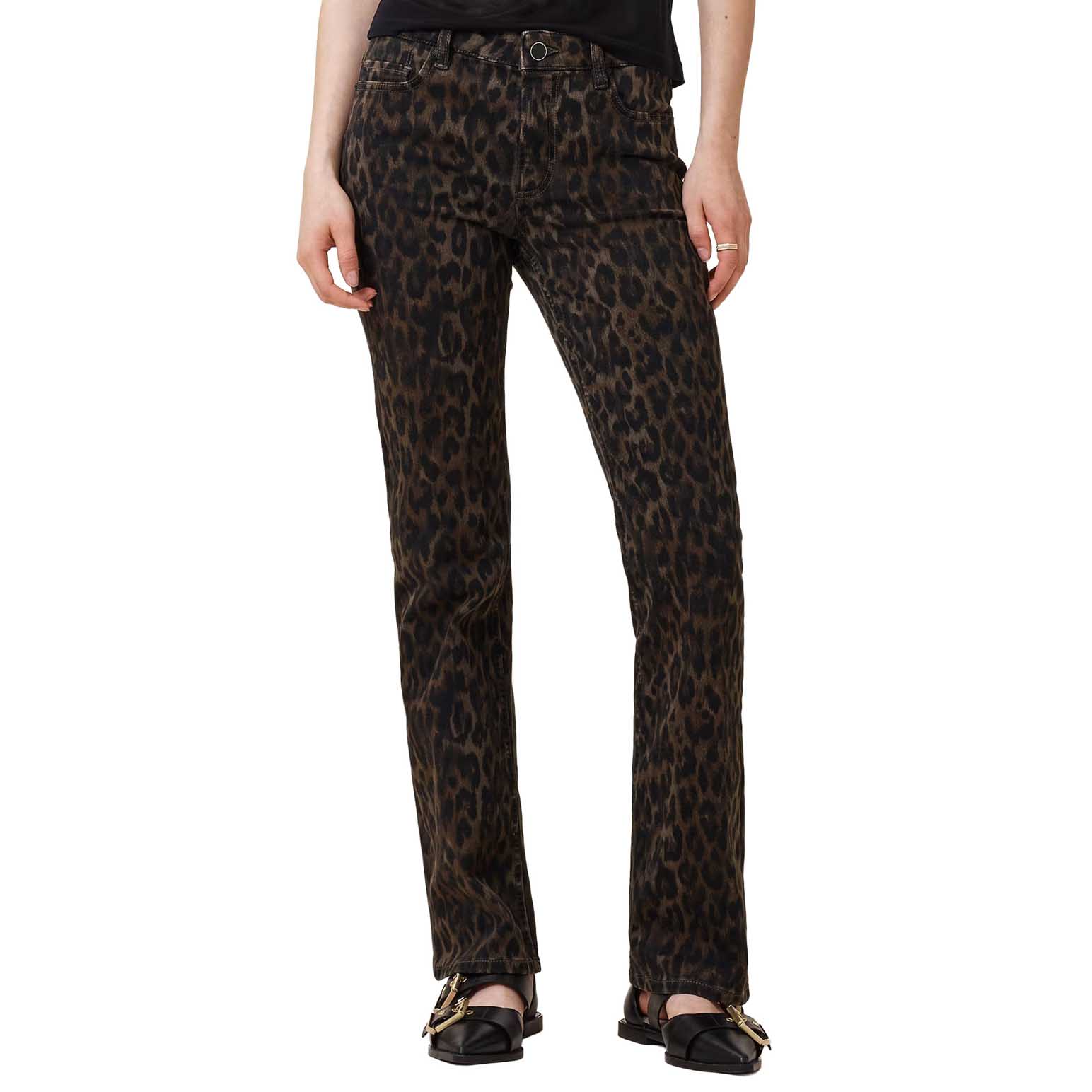 AllSaints Haldan Denim Bootcut Jeans